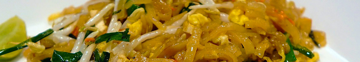 Eating Thai at Spices Thai Kitchen restaurant in Arcadia, CA.